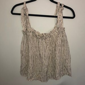 billabong tie sleeve blouse